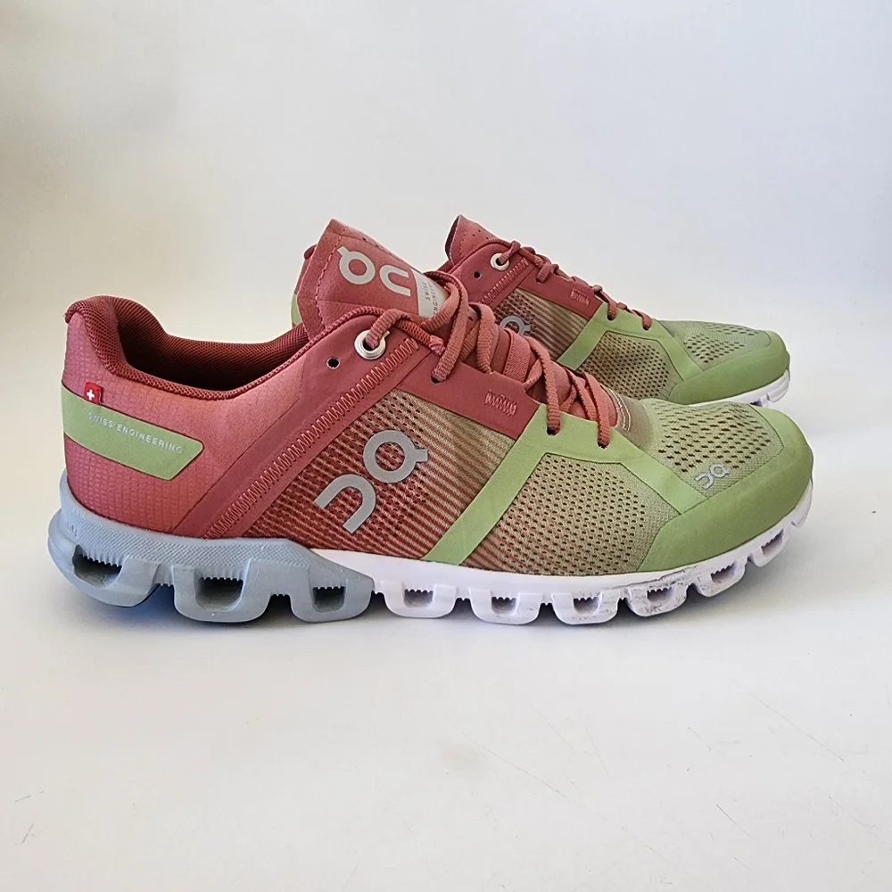 On Running On Cloud Cloud 6 Athletic Shoes Size 8.5 Guava Dusty Rose Sneakers - Picture 4 of 10